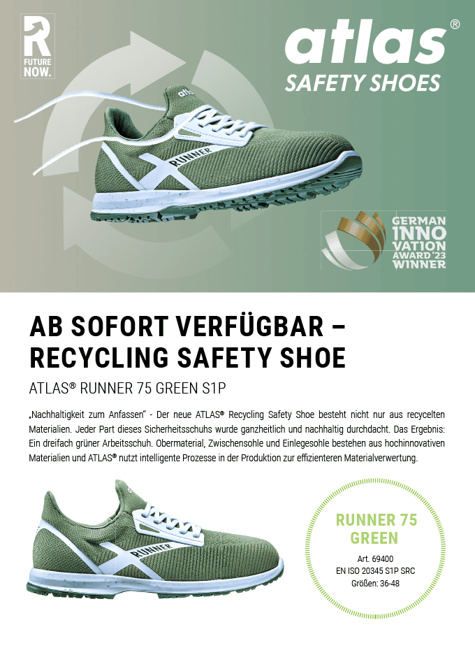 atlas Recycling Safety Shoe